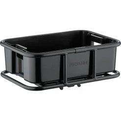 Racktime Gepäckträgerkiste Boxit Small, Schwarz, 45.5 X 13 X 28.5 Cm, Mit Snap-it Adapter