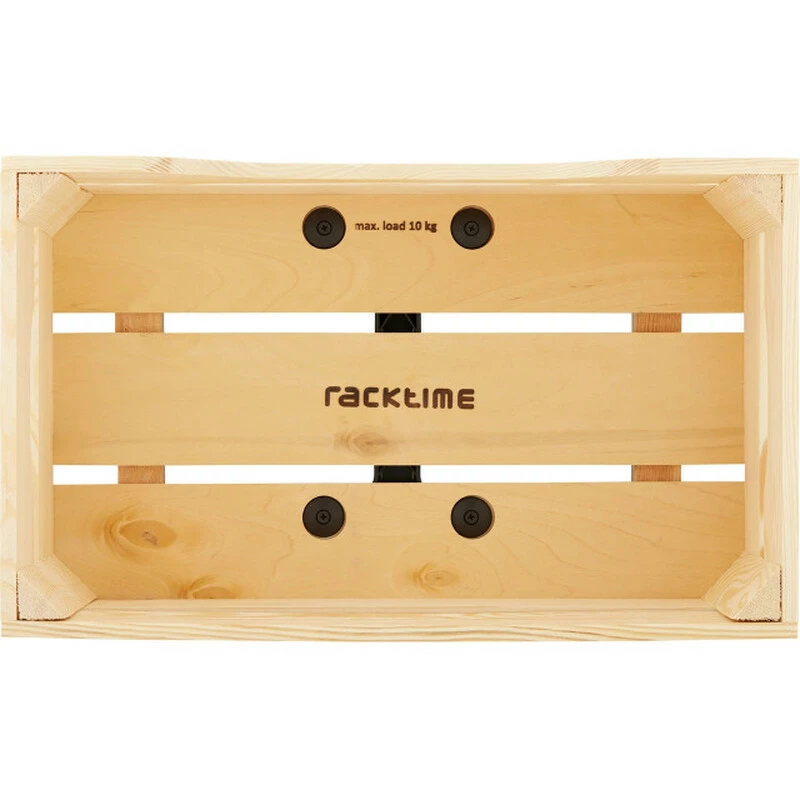 Racktime Gepäckträgerkiste Woodpacker 2.0, Snap-it 2.0, Braun, 49 X 24.1 X 29.5 Cm, Mit Snap-it Adapter 2 Racktime Gepäckträgerkiste Woodpacker 2.0, Snap-it 2.0, Braun, 49 X 24.1 X 29.5 Cm, Mit Snap-it Adapter – Bild 2