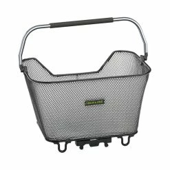 Racktime Gepäckträgerkorb Bask-it Deluxe, Schwarz, 45 X 30 X 33cm, Mit Snap-it Adapter