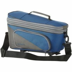Racktime Gep&auml;cktr&auml;gertasche Talis Plus, Blau/grau, 38 X 26 X 25cm, Mit Snap-it Adapter
