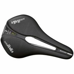 Selle Italia NOVUS BOOST EVO TM Lady Superflow L3, Manganese Tube 7mm, Soft-Tek, Schwarz