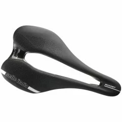 Selle Italia SLR BOOST Lady SuperFlow L, Ti316 Rail 7mm, Schwarz