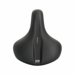 Selle Royal Explora Relaxed Sattel, 90&deg;, Relaxed, Royalgel, Ergonomic Channel Black Soft Touch Durango With All Terrain Comfort Label