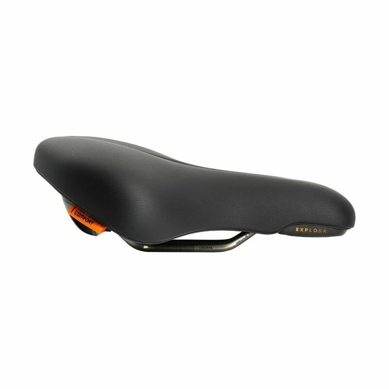 Selle Royal Explora Relaxed Sattel, 90°, Relaxed, Royalgel, Ergonomic Channel Black Soft Touch Durango With All Terrain Comfort Label 3 Selle Royal Explora Relaxed Sattel, 90°, Relaxed, Royalgel, Ergonomic Channel Black Soft Touch Durango With All Terrain Comfort Label – Bild 3