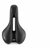 Selle Royal Sattel ELLIPSE Athletic Schwarz L265.5mm, W162.6mm, W406.3gr, 3D Skingel, Wasserfest, Mit Aussparung
