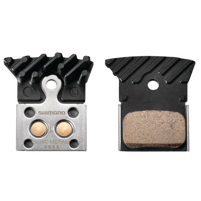 Shimano Bremsbeläge Road L04C Metal Mit Lamellen Mit Feder Und Clip Blister 2 Shimano Bremsbeläge Road L04C Metal Mit Lamellen Mit Feder Und Clip Blister – Bild 2