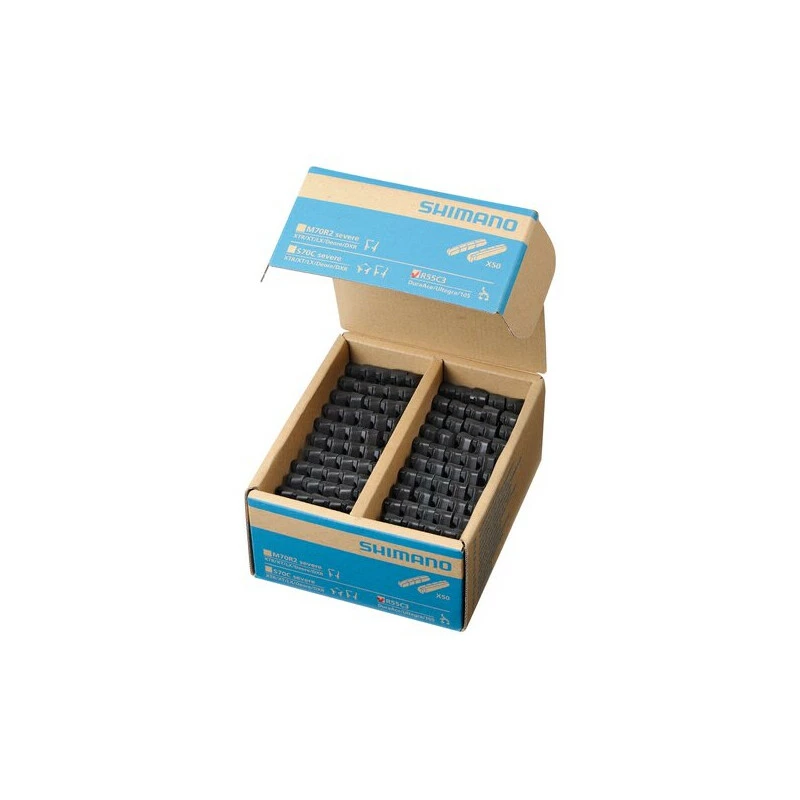 Shimano Bremsschuhe S65T Mit Befestigungsmuttern 50 Paar Offen/Karton 2 Shimano Bremsschuhe S65T Mit Befestigungsmuttern 50 Paar Offen/Karton – Bild 2