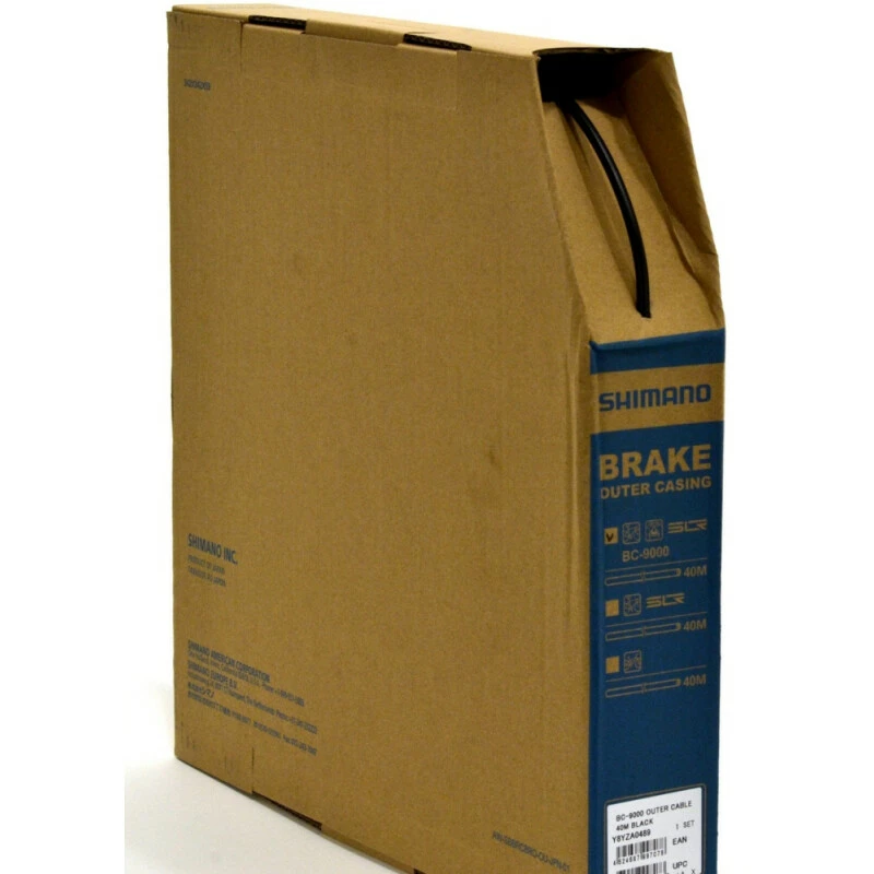 Shimano Dura Ace Bremsaussenhülle 5mm Schwarz, Y-8YZ A0489 BC9000, Karton à 40m 3 Shimano Dura Ace Bremsaussenhülle 5mm Schwarz, Y-8YZ A0489 BC9000, Karton à 40m – Bild 3