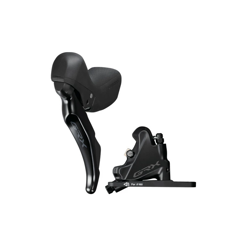 Shimano Scheibenbr-Set GRX Vorne BR-RX400 Und ST-RX400 J-Kit Box 1 Shimano Scheibenbr-Set GRX Vorne BR-RX400 Und ST-RX400 J-Kit Box