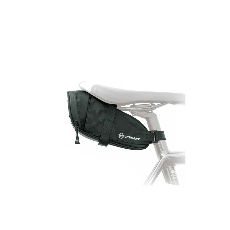 SKS Satteltasche Racer Straps 300 Mit Klettverschluss Schwarz 2 SKS Satteltasche Racer Straps 300 Mit Klettverschluss Schwarz – Bild 2