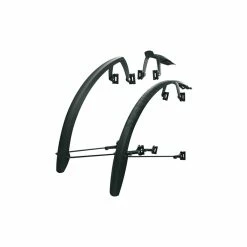 SKS Schutzblech Speedrocker Set Gravel/Cross VR+HR, Schwarz