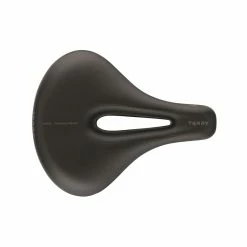 Terry Sattel Anatomica Flex Gel Lady Mit Öffnung Schwarz