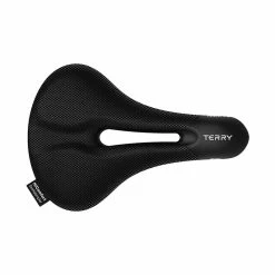 Terry Sattel Fisio ClimaVent Gel Lady Mit &Ouml;ffnung Black