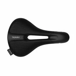 Terry Sattel Fisio ClimaVent Gel Max Man Mit &Ouml;ffnung Black