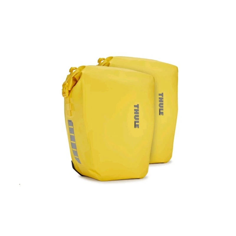 Thule Packtaschen-Set Pack `n Pedal "LARGE Shield" 2x25l Gelb 2 Thule Packtaschen-Set Pack `n Pedal "LARGE Shield" 2x25l Gelb – Bild 2