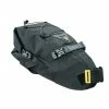 Topeak BackLoader Bikepacking-Satteltasche, S 6l., Schwarz Max 5kg, 50(max)x16x15cm, Inkl. Wasserdichtem Shrink-Bag, Strapmount