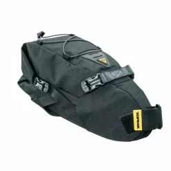 Topeak BackLoader Bikepacking-Satteltasche, S 6l., Schwarz Max 5kg, 50(max)x16x15cm, Inkl. Wasserdichtem Shrink-Bag, Strapmount