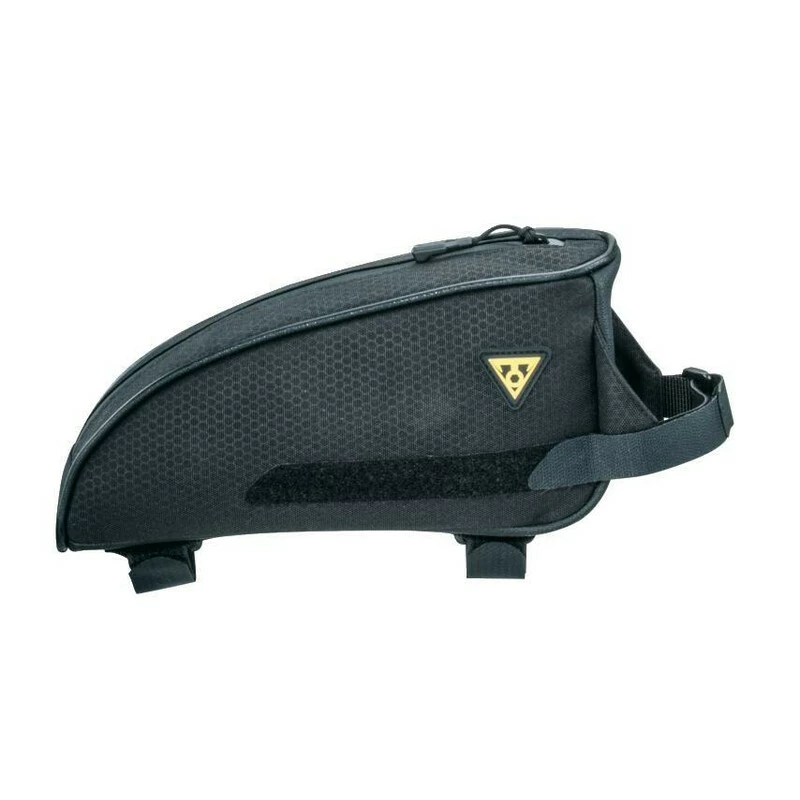 Topeak TopLoader Bikepacking-Oberrohrtasche 0.75l., Schwarz 23.5x12x7cm, Inkl. Regenhülle, Strapmount 2 Topeak TopLoader Bikepacking-Oberrohrtasche 0.75l., Schwarz 23.5x12x7cm, Inkl. Regenhülle, Strapmount – Bild 2