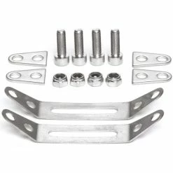 Tubus Schellen Adapterset 21-22mm, Gep&auml;cktr&auml;germontage An Sitzstreben Ohne &Ouml;sen