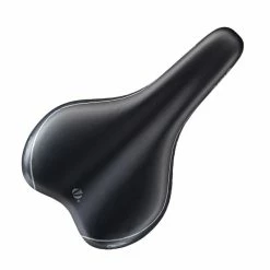 Velo Sattel Voam Glide 160x265mm, Stahl, Kunststoff, Schwarz