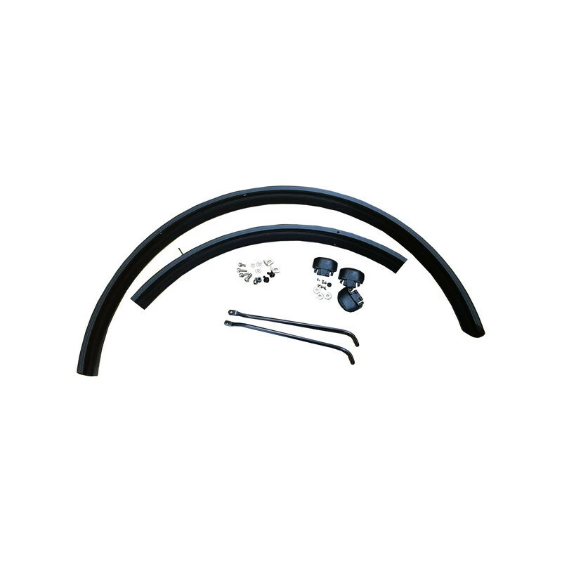 Wheeler Tubus Schutzblechset 700Cx52mm Noir 1 Wheeler Tubus Schutzblechset 700Cx52mm Noir