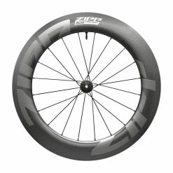 Zipp 808 Firecrest Tubeless Disc-Brake Front Wheel V2 Black Carbon 700C/'12X100