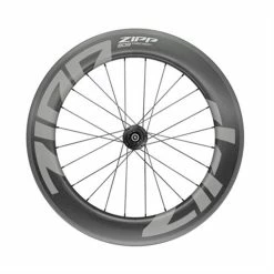 Zipp 808 Firecrest Tubeless Rim-Brake Rear Wheel Black Carbon 700C/10x130 QR XDR